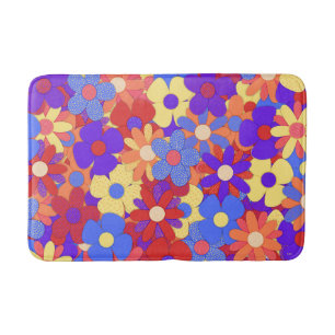 Bustling Bouquet Badematte