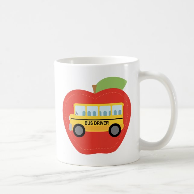 Bustreiber-Apple-Geschenk Tasse (Rechts)