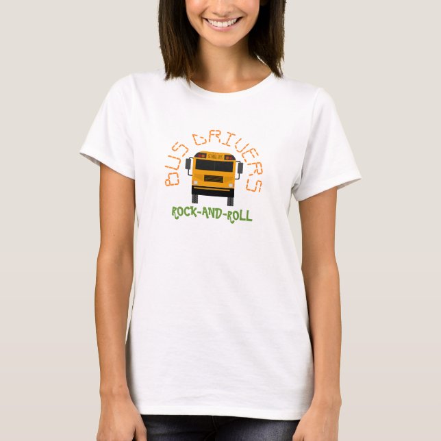 Bustreiber-Rock-and-Rollbus-T - Shirt (Vorderseite)