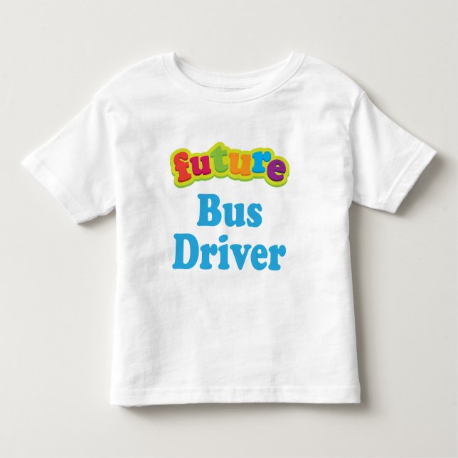Bustreiber (Zukunft) für Kind Kleinkind T-shirt (Vorderseite)
