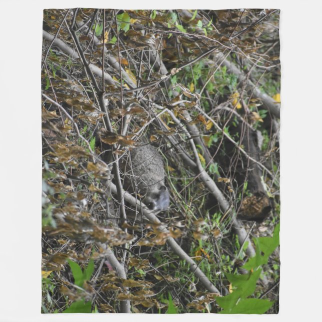 Busy Beaver Fleecedecke (Vorderseite)