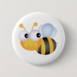 Busy Bee Button<br><div class="desc">Adorable Hummel</div>