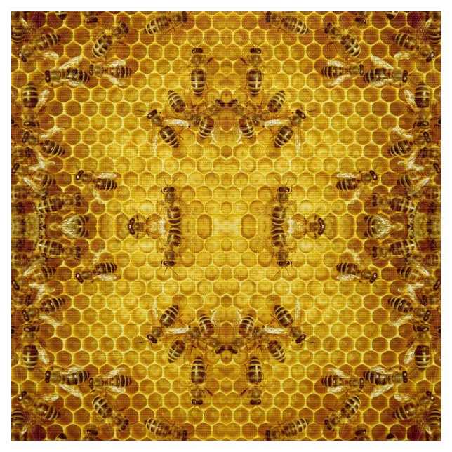 BUSY BEHIVE STOFF (Muster)