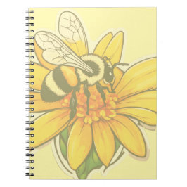 Busy gathering pollen notizblock