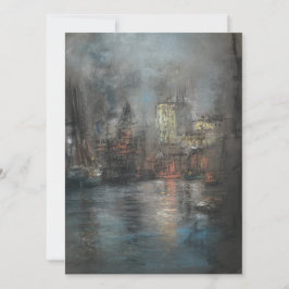 Busy Harbour (von Glenn Cooper Henshaw) Karte