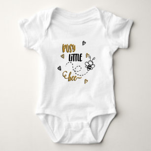 Busy Little Bee Baby Bodysuit Strampler