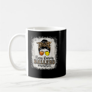 Busy Raising Ballers Mom Of Both Basketball Softba Kaffeetasse