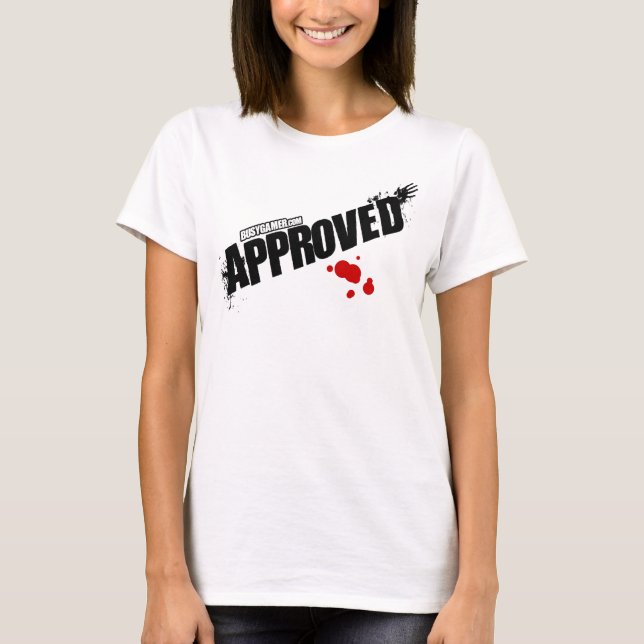 BUSYGAMER ANERKANNTES TANKY! T-Shirt (Vorderseite)