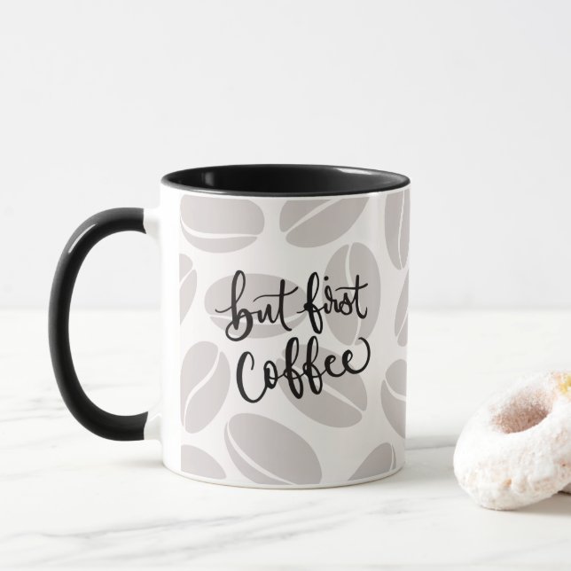 But First Coffee  Tasse (Mit Donut)