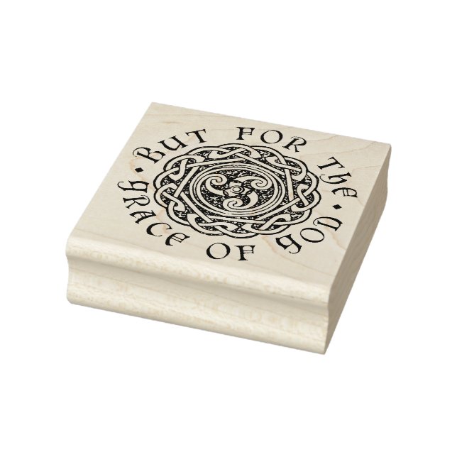 But For The Grace of God rubber stamp Gummistempel (Stempel)