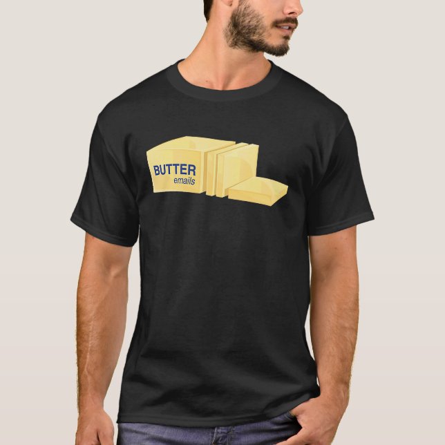 But Her Emails  Political Liberal Activist  Butter T-Shirt (Vorderseite)