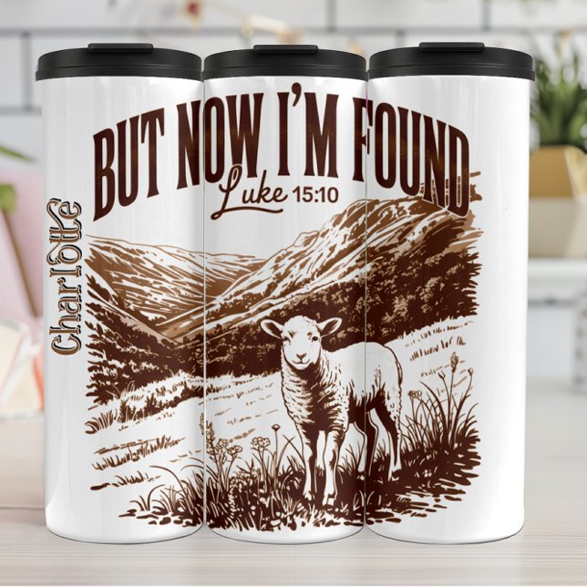 But Now I'm Found Sheep Thermosbecher (Von Creator hochgeladen)