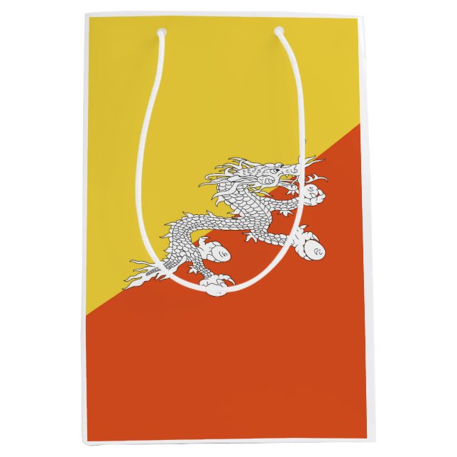 Butane-Flagge Mittlere Geschenktüte (Vorderseite)