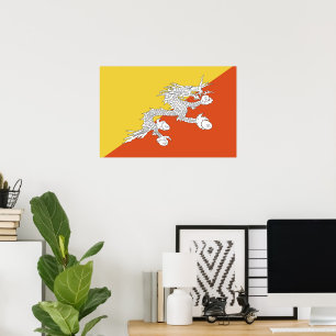 Butane-Flagge Poster