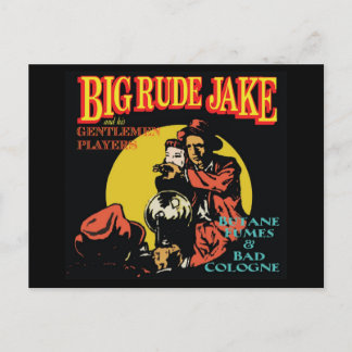 Butane Fumes & Bad Cologne Album Cover Postkarte
