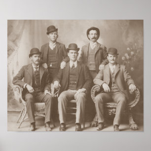 Butch Cassidy - Sundance Kind - wildes Bündel-Foto Poster