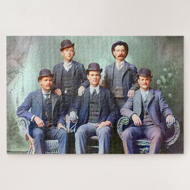 Butch Cassidy & The Sundance Kid Gang Color Redux Puzzle (Horizontal)