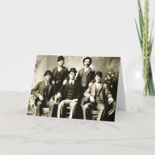 Butch Cassidy's Loch in der Wandgang Karte