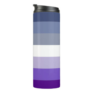 Butch-Lesben-Stolzflagge Thermosbecher