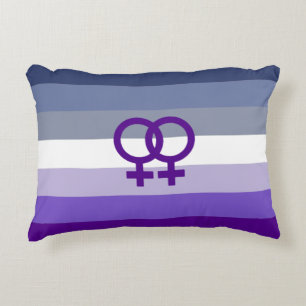 Butch Lesbian Liebe WLW Pride Dekokissen