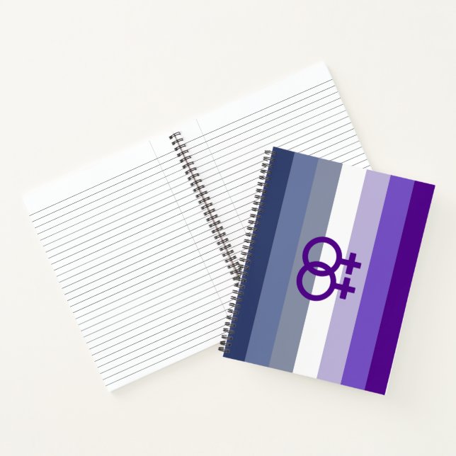 Butch Lesbian Liebe WLW Pride Notizbuch (Innenseite)