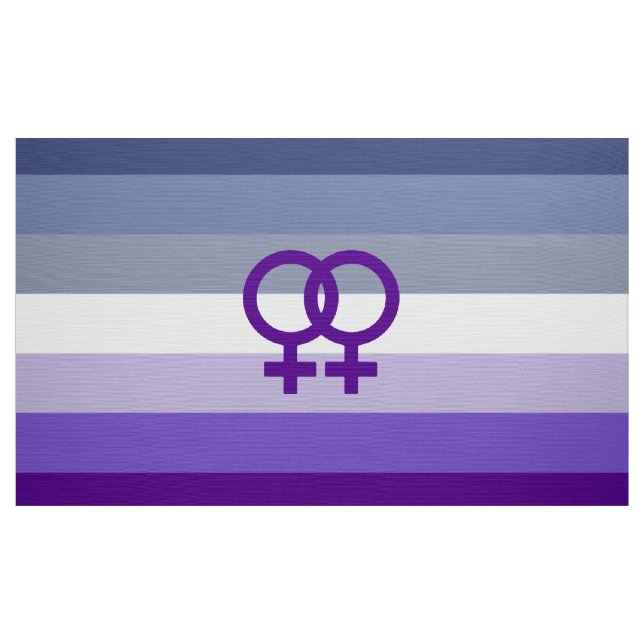 Butch Lesbian Liebe WLW Pride Stoff (Yard (91,4 cm))