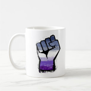 Butch Lesbian Pride Fist Kaffeetasse