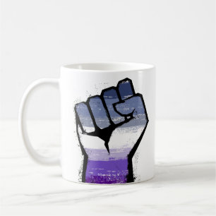 Butch Lesbian Pride Fist Kaffeetasse