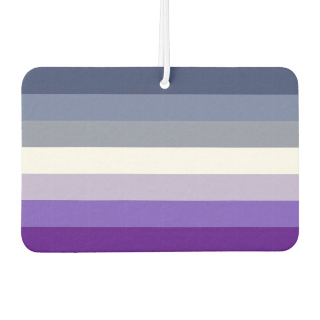 Butch Lesbian Pride Flag Autolufterfrischer (Vorderseite)