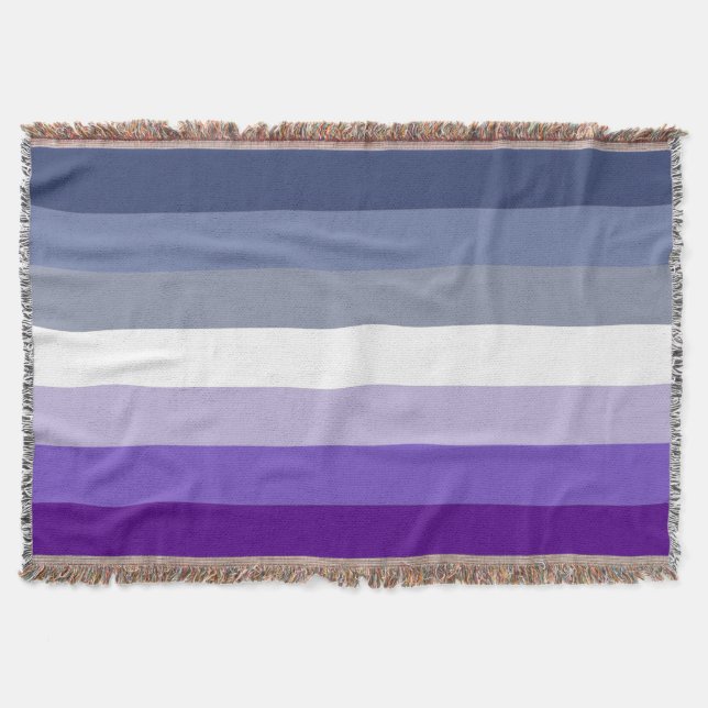 Butch Lesbian Pride Flag Decke (Vorderseite)