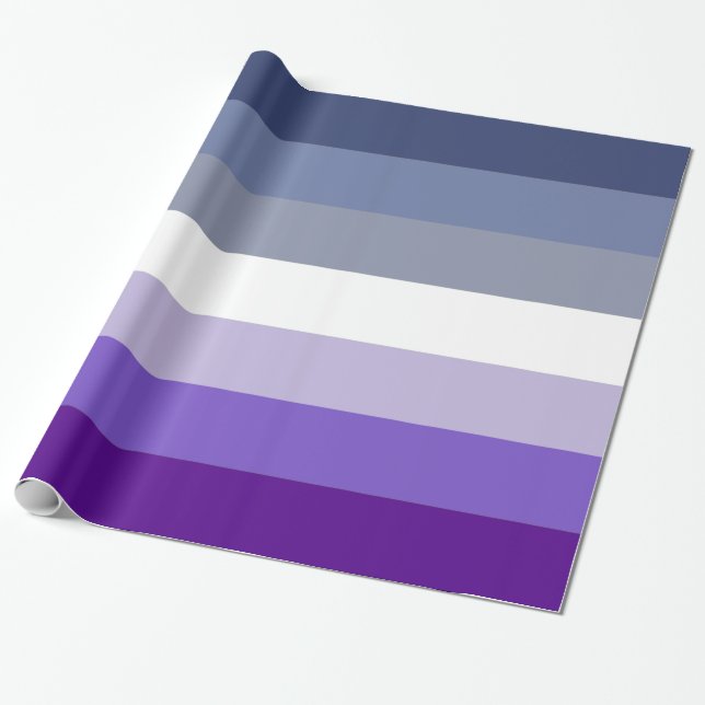 Butch Lesbian Pride Flag Geschenkpapier (Ungerollt)