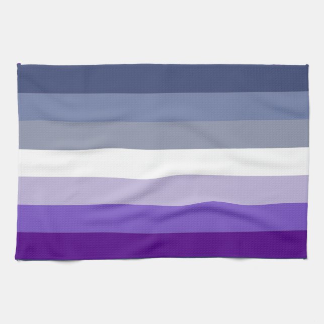Butch Lesbian Pride Flag Geschirrtuch (Horizontal)