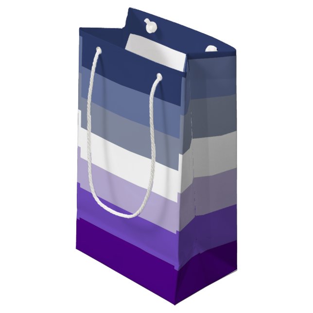 Butch Lesbian Pride Flag Kleine Geschenktüte (Vorderseite Schrägansicht)