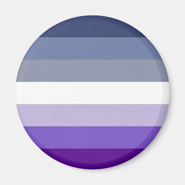 Butch Lesbian Pride Flag Magnet (Vorne)