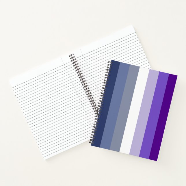 Butch Lesbian Pride Flag Notizbuch (Innenseite)
