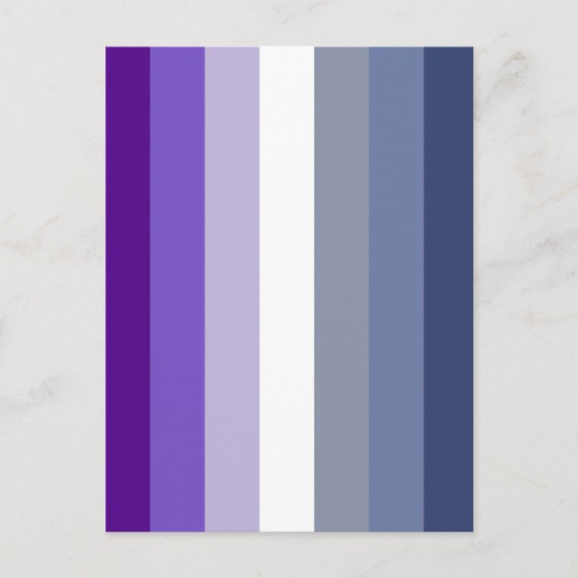 Butch Lesbian Pride Flag Postkarte (Vorderseite)
