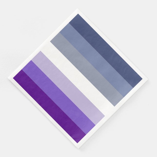 Butch Lesbian Pride Flag Serviette (Ecke)
