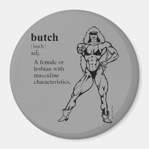 BUTCH (lesbisch) Magnet