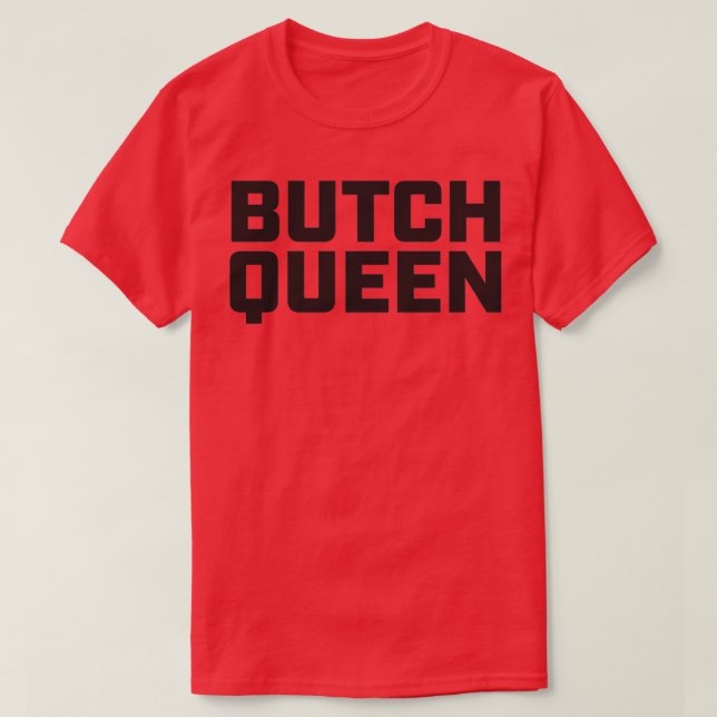 Butch Queen  Burning in the Shade  T-Shirt (Design vorne)