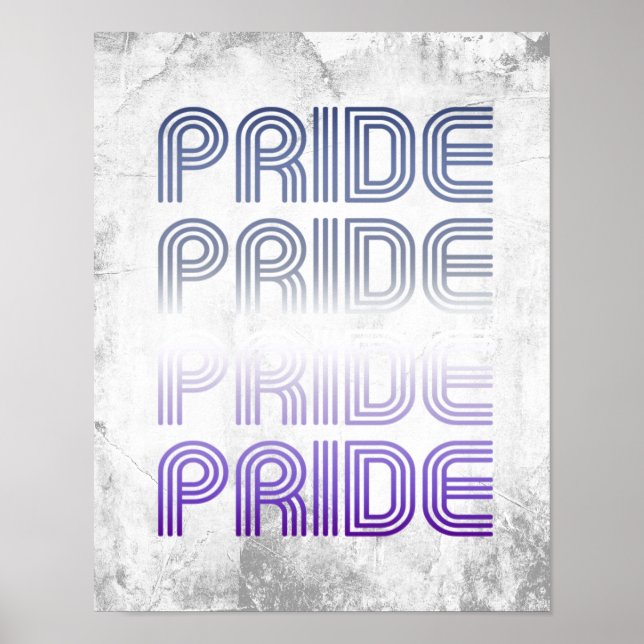 Butch Retro Pride Poster (Vorne)