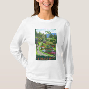 Butchart Gärten - Brentwood Bucht T-Shirt