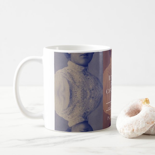Butcher, Baker, Candlestick-Decker-Tasse Kaffeetasse (Mit Donut)