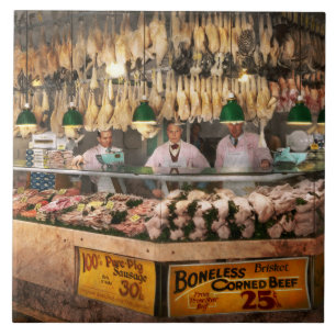 Butcher - Hooked on Hühner 1931 Fliese