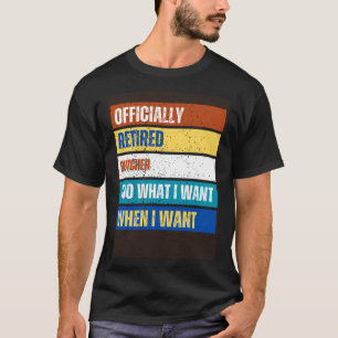 Butcher Retirement Remüde Butler T-Shirt