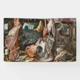 Butcher-Stall (von Pieter Aertsen) Banner