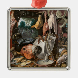 Butcher-Stall (von Pieter Aertsen) Ornament Aus Metall