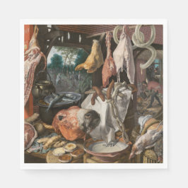 Butcher-Stall (von Pieter Aertsen) Serviette