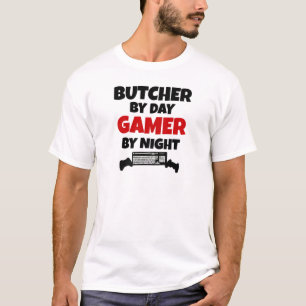 Butler by Day Gamer by Night T-Shirt