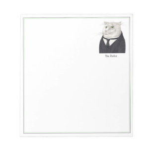 BUTLER CAT 5.5x6 Notepad Notizblock