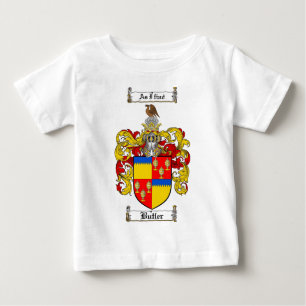 BUTLER-FAMILIENWAPPEN - BUTLER-WAPPEN BABY T-SHIRT